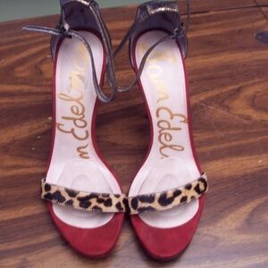 Sam Edelman  D'Orsay Open Toe Heels size 10